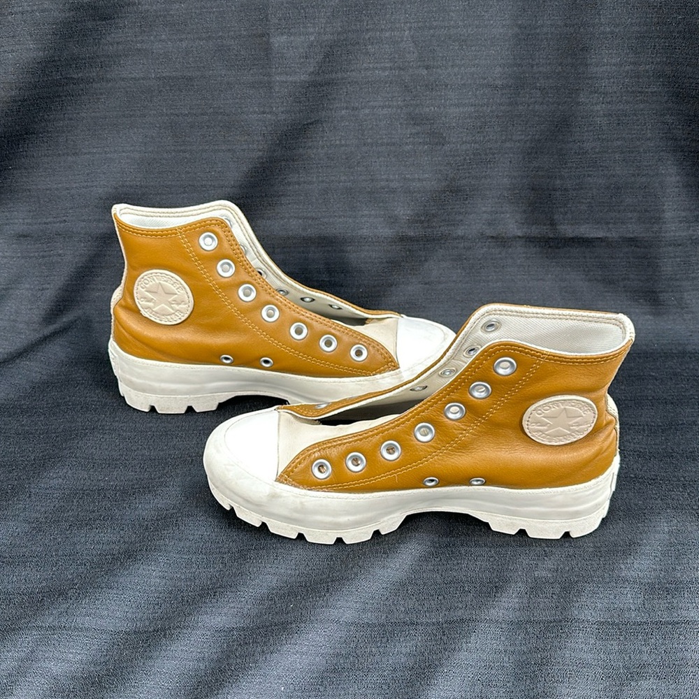 Converse Chuck Taylor All Star Lugged Hi Top Leather Women's Sneakers